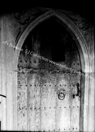 EAST HORNDEN CHURCH ANCIENT DOOR